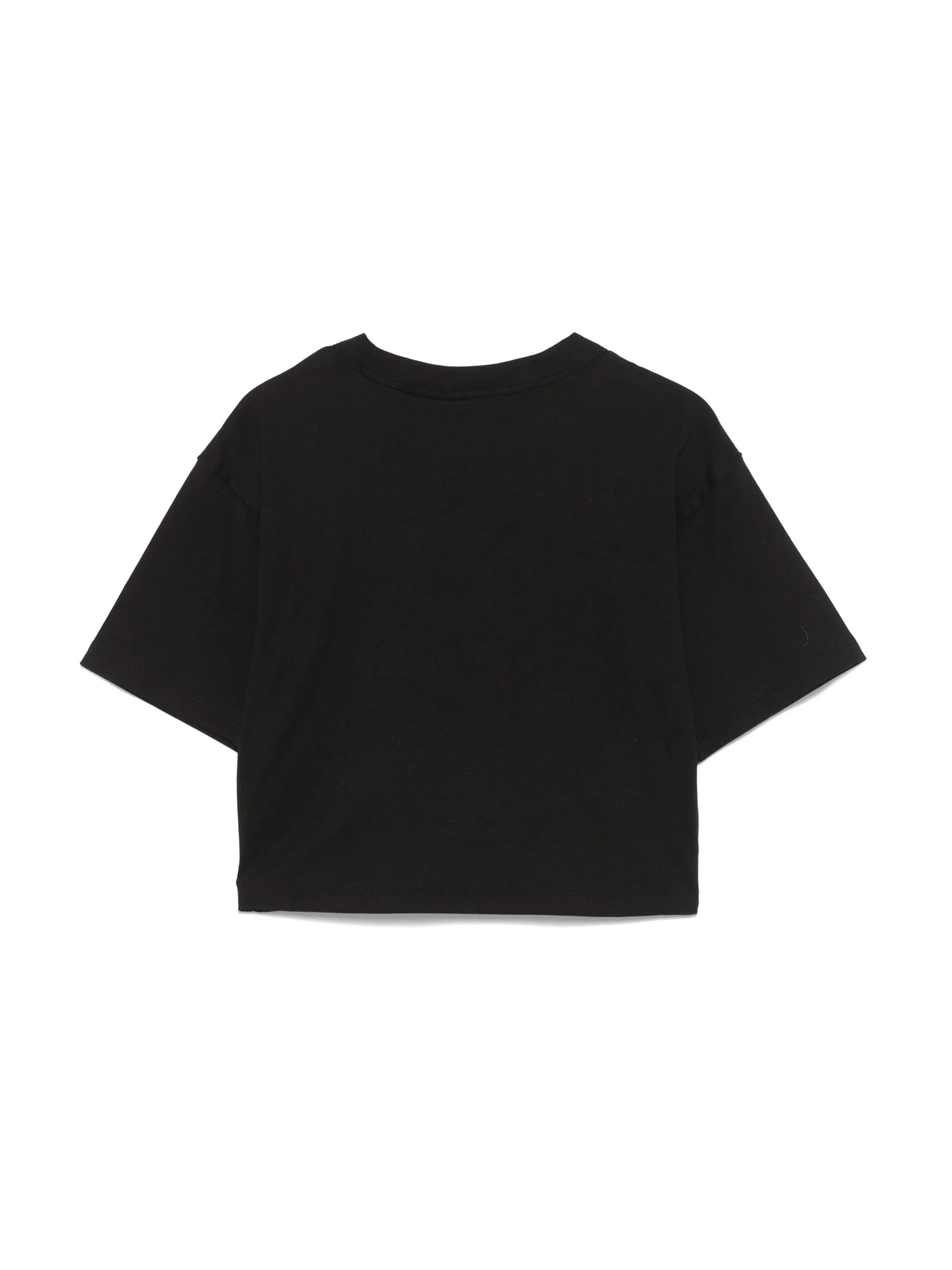 

Футболка с вышитым логотипом Calvin Klein Kids, черный