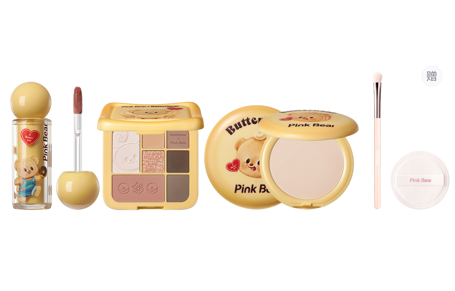 

Набор косметики для женщин Pink Bear