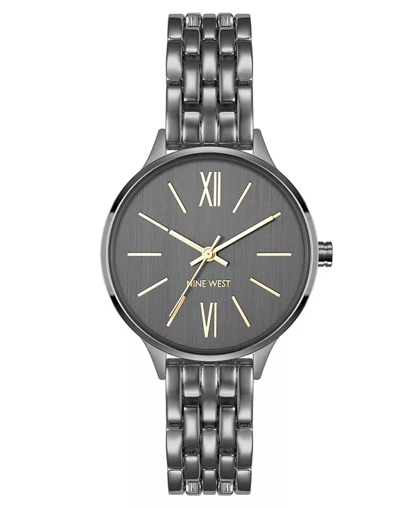

Женские кварцевые часы Essential из серого металлического сплава, 34 мм Anne Klein, gray