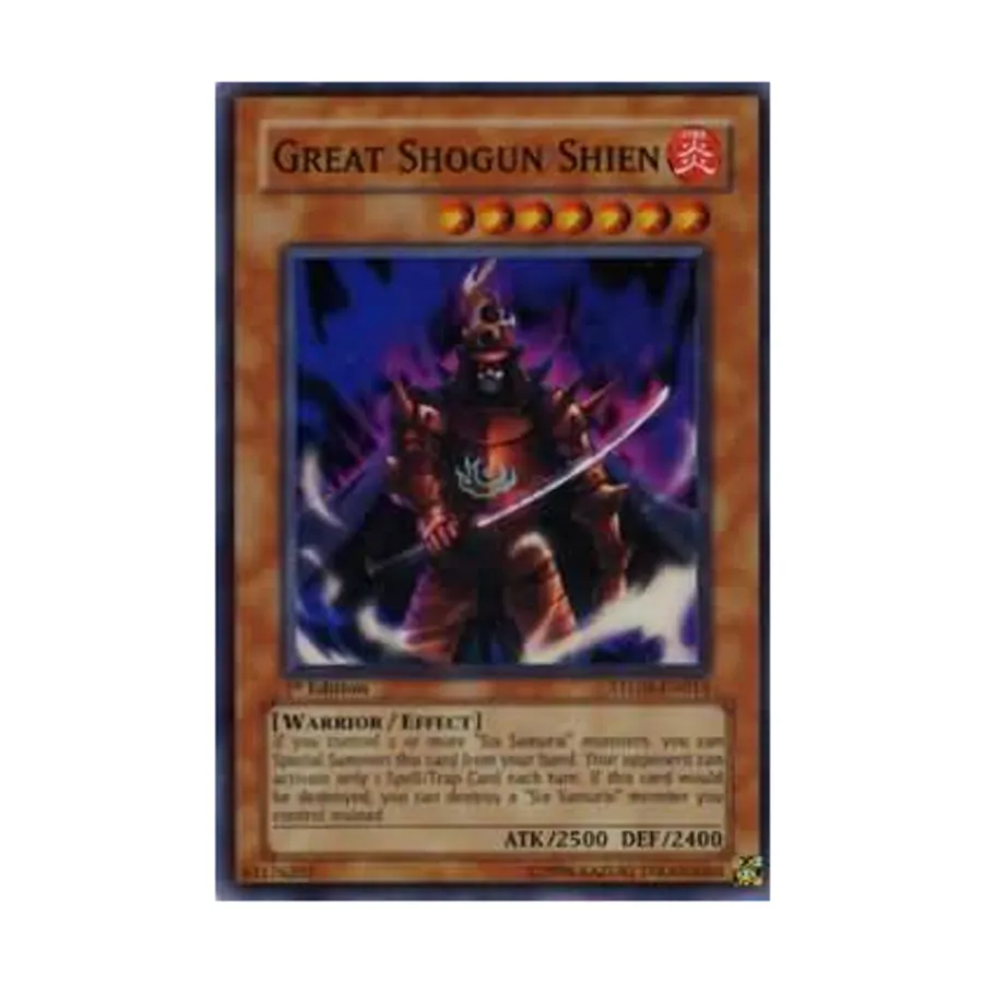 

CCG Великий сёгун Шиен (супер редкий), Yu-Gi-Oh - Strike of Neos - Singles