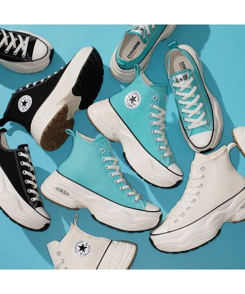 Унисекс кроссовки CONVERSE ALL STAR SURGETRAINER HI высокие светло-голубые
