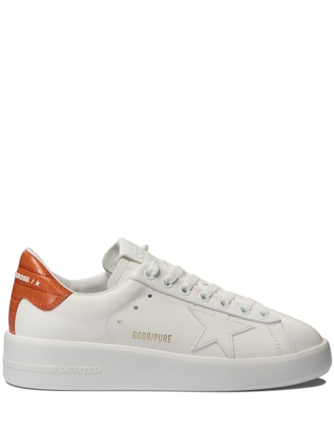 

Golden Goose кроссовки из натуральной кожи Pure Star, белый