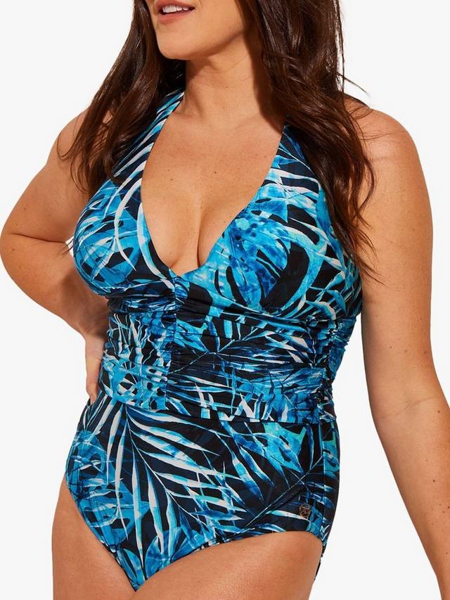 

Купальник Bora Bora с топом халтер Seaspray, Blue Multi