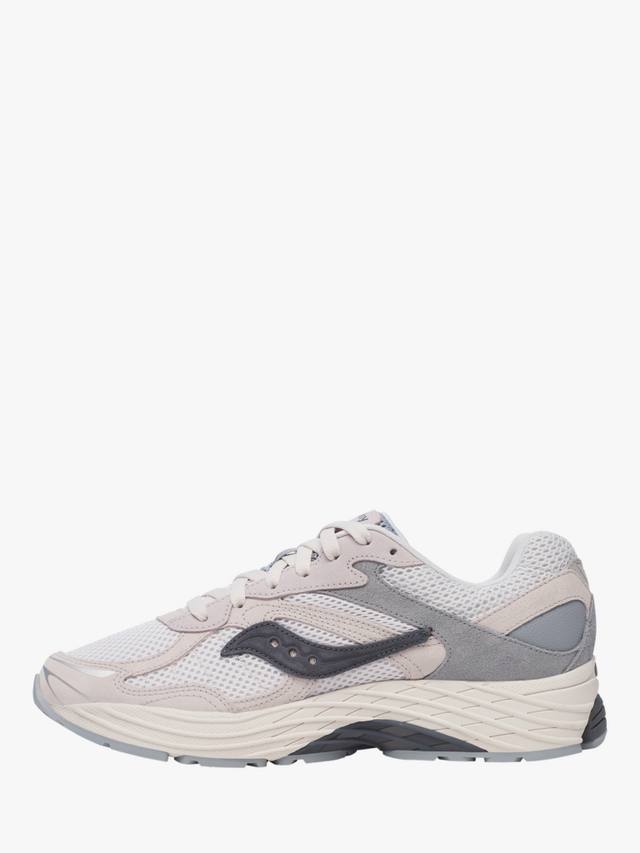 Кроссовки на шнуровке из смеси кожи progrid omni 9 Saucony, цвет Grey/Blue/Multi — фото 4