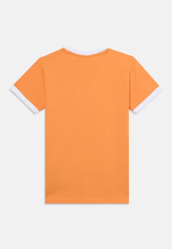 Футболка Moline ringer tee basic t-shirt Ellesse, оранжевый/белый — фото 2