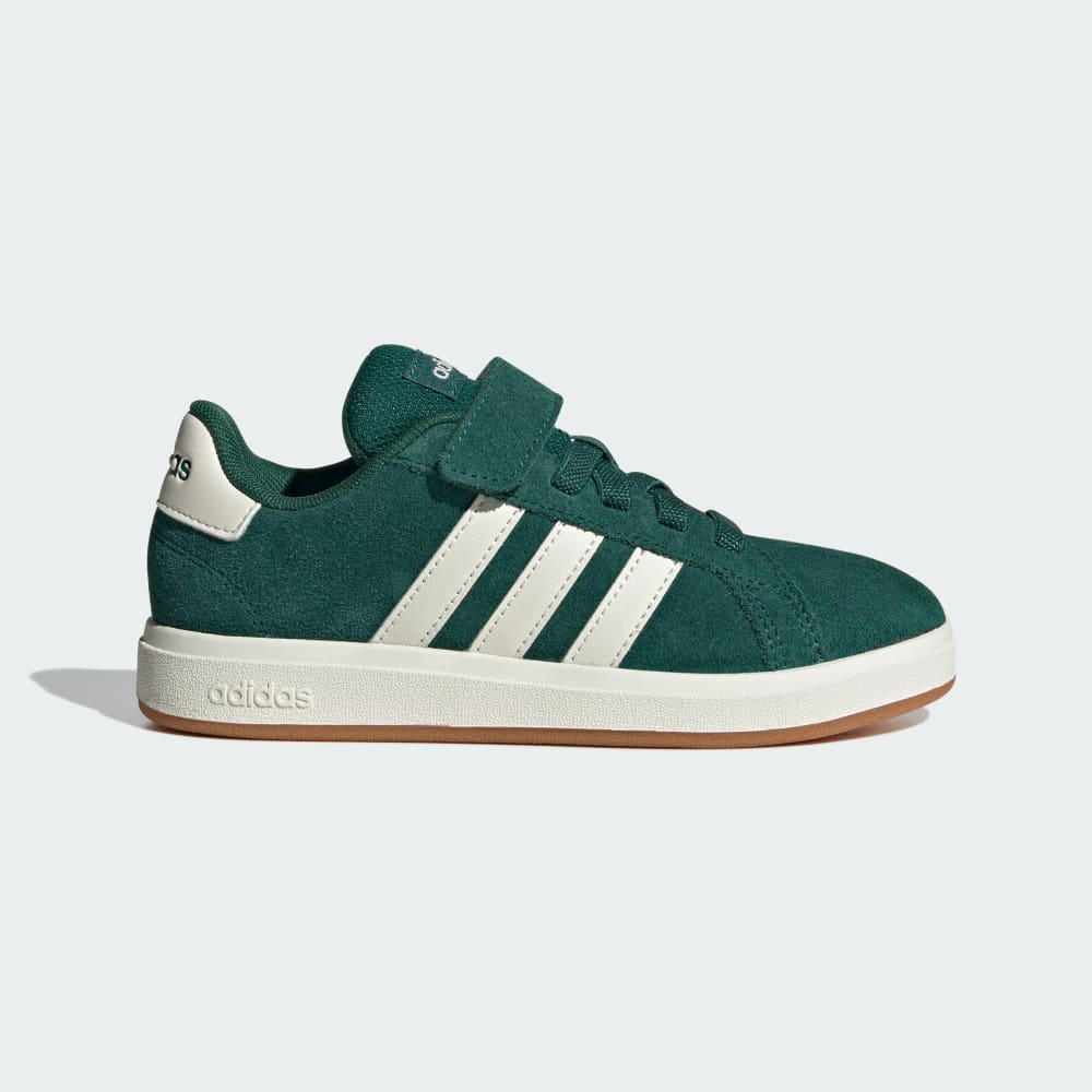 

Кроссовки Adidas Grand Court 00s Shoes Kids, цвет Collegiate Green/Off White/Gum