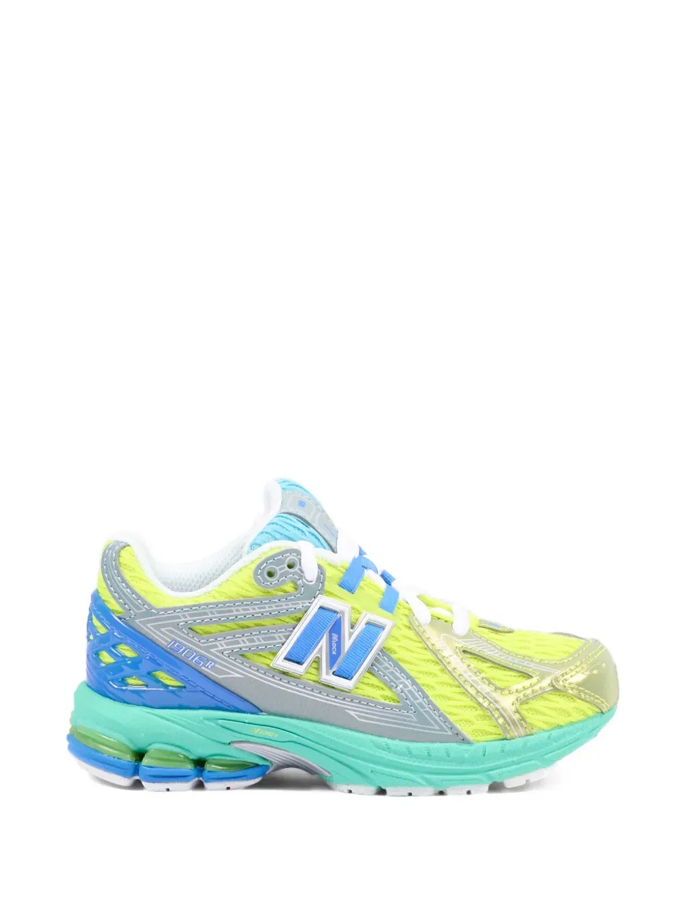 Беговые кроссовки на шнуровке New Balance Kids, желтый — фото 2