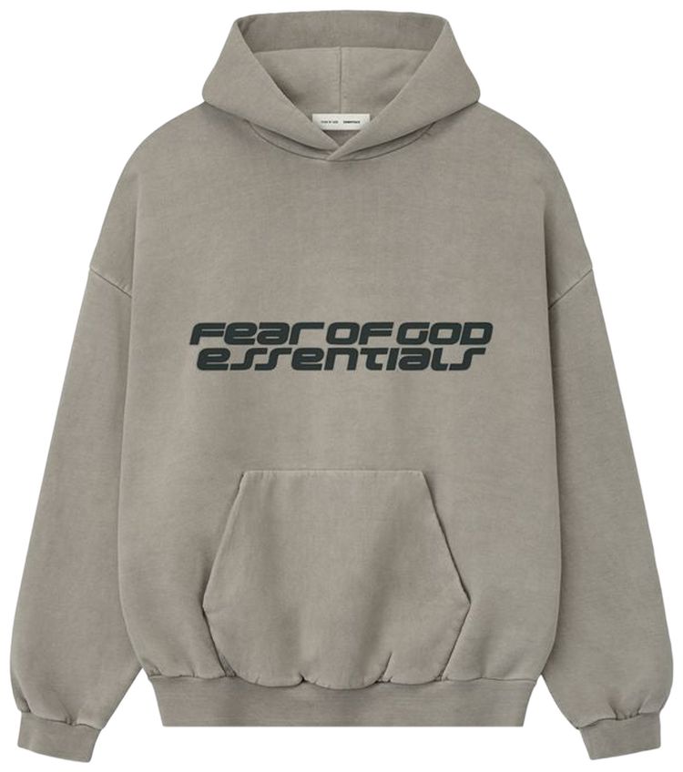 

Толстовка Fear of God Essentials из плотного флиса в стиле 90-х, серый