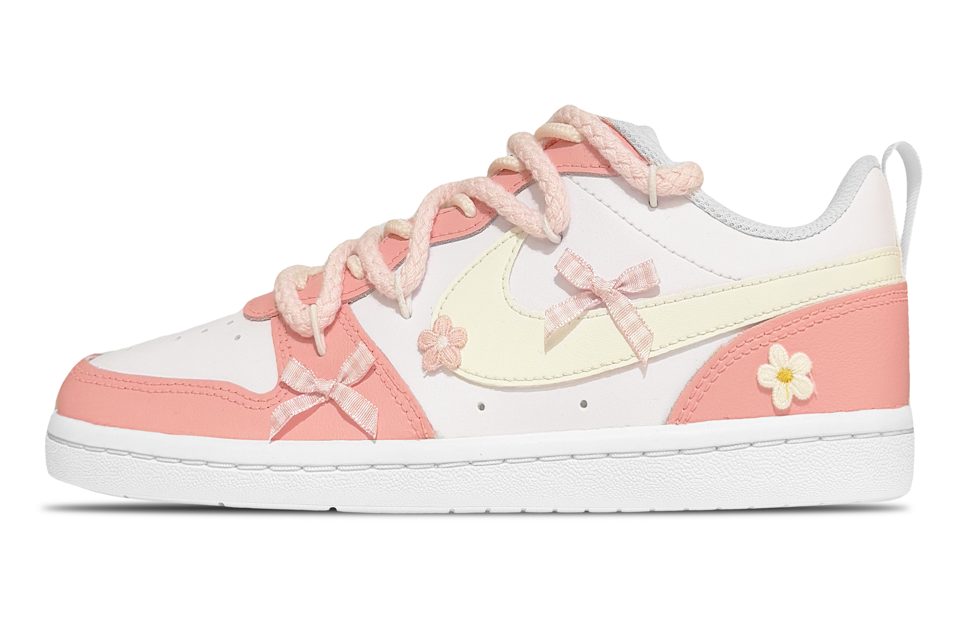 

Детские скейтерские кроссовки Court Borough для младших школьников Nike, розовый