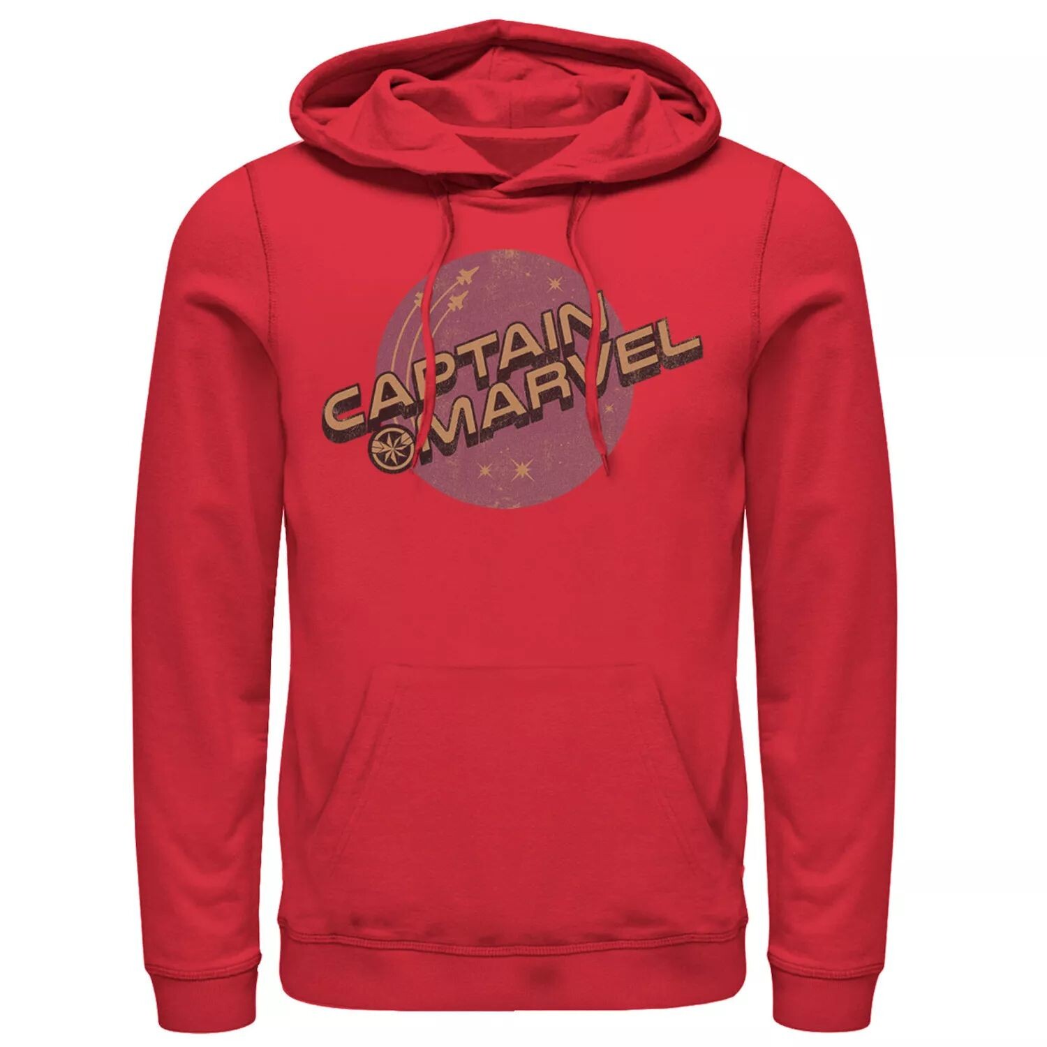 

Мужская худи с логотипом Captain Purple Planet Marvel