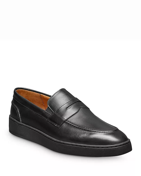 

Мужские черные кожаные лоферы Randolph Allen Edmonds, черный