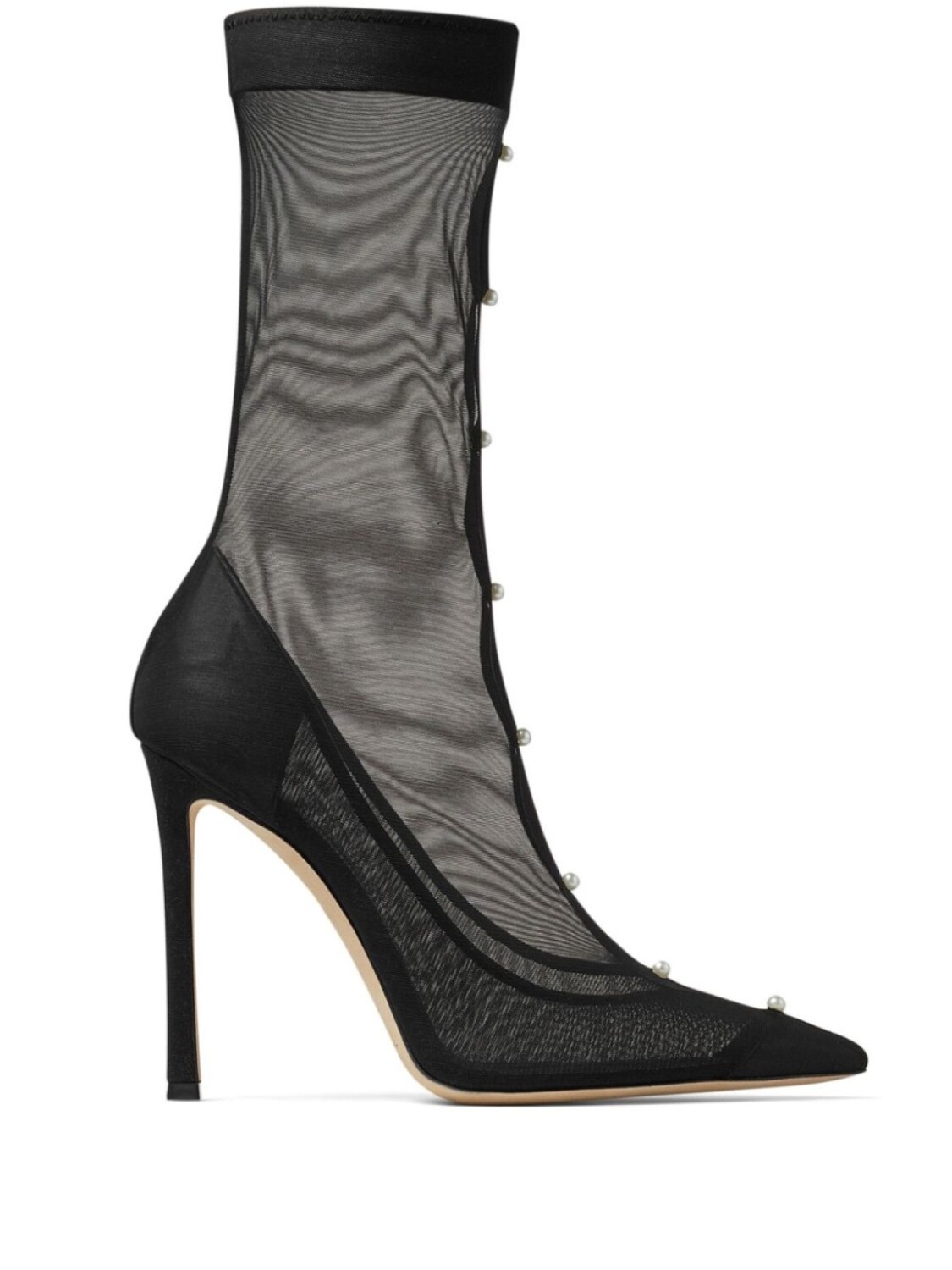 

Jimmy Choo ботильоны Psyche 110 с заостренным носком, черный