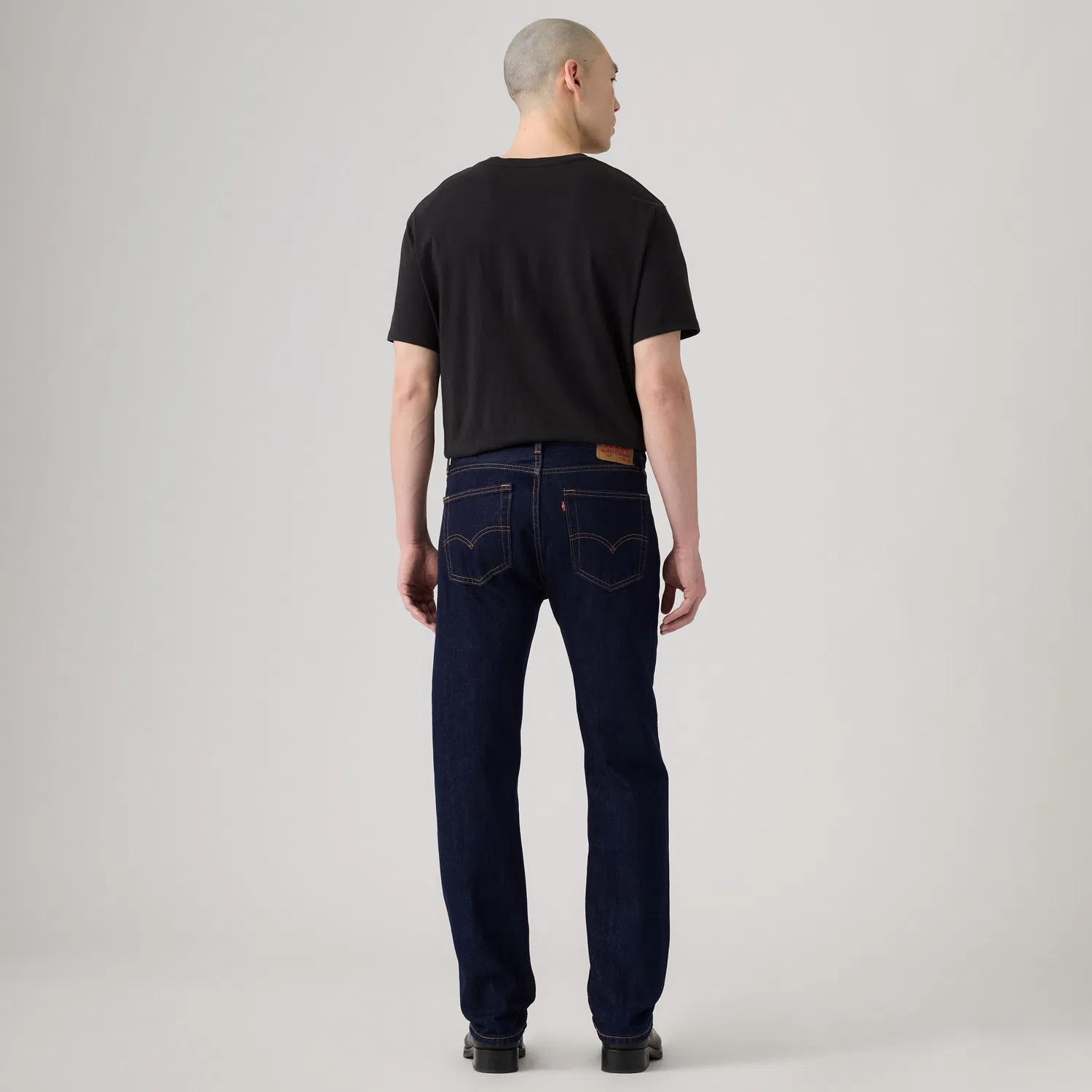Джинсы Levi's 505 Regular, черно-темно-синий — фото 3