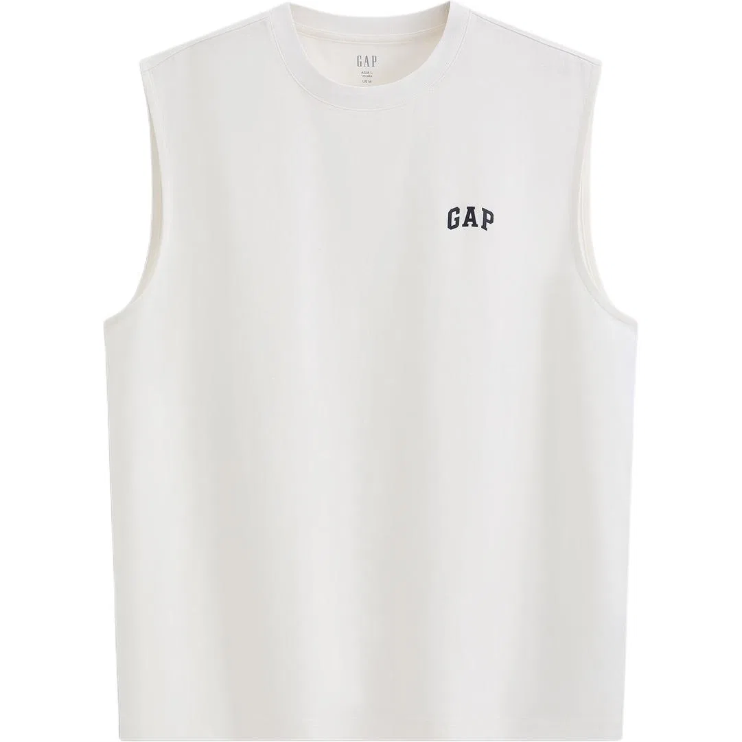 Топ-майка с круглым вырезом GAP Black — фото 4