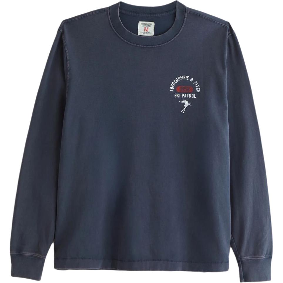 

Мужская футболка Abercrombie＆Fitch, синий