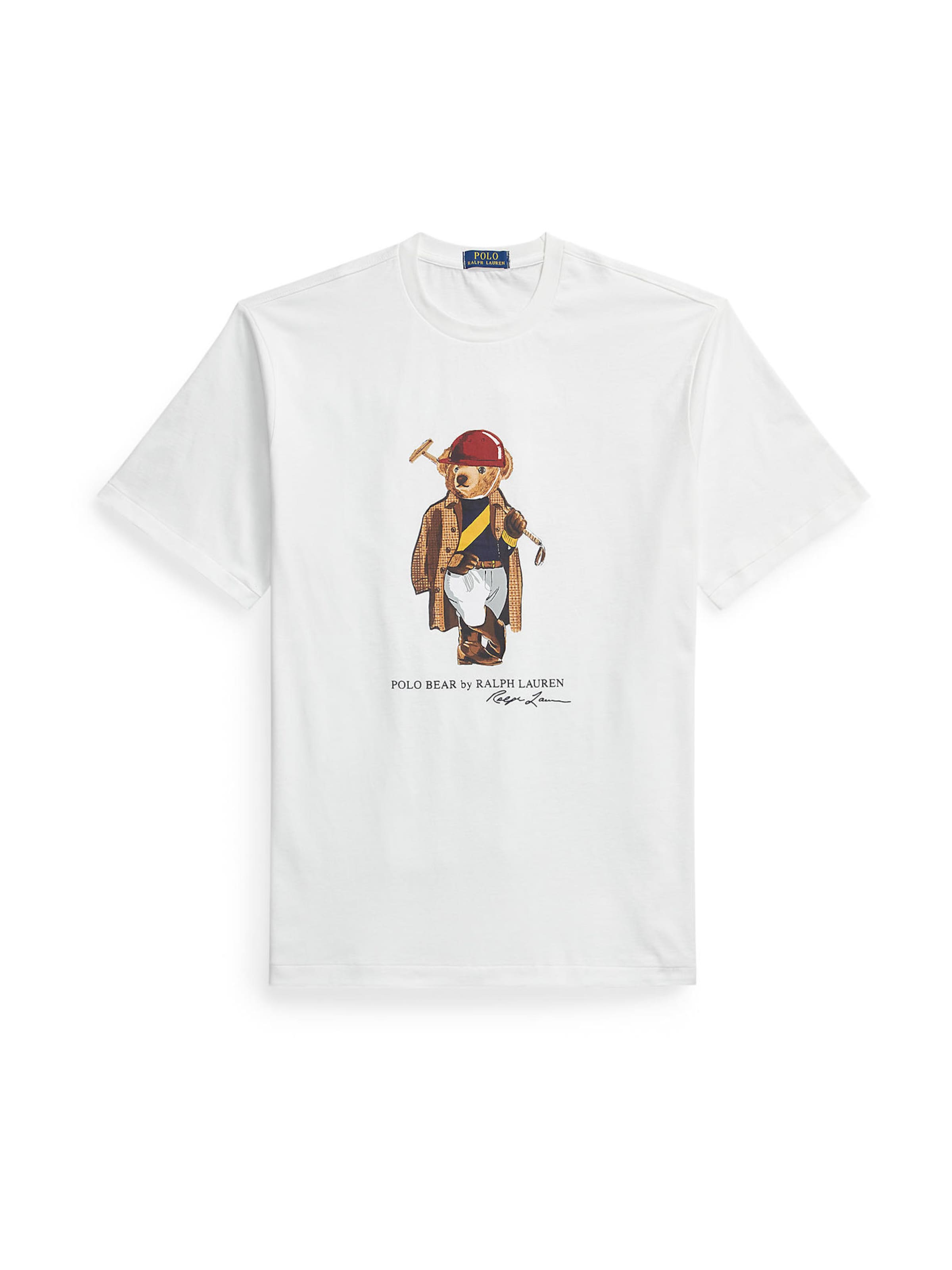 

Polo Ralph Lauren Big & Tall Футболка в белом цвете