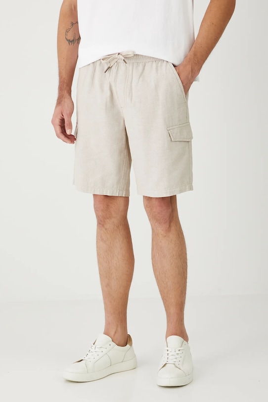 

Льняные шорты Medicine, бежевый