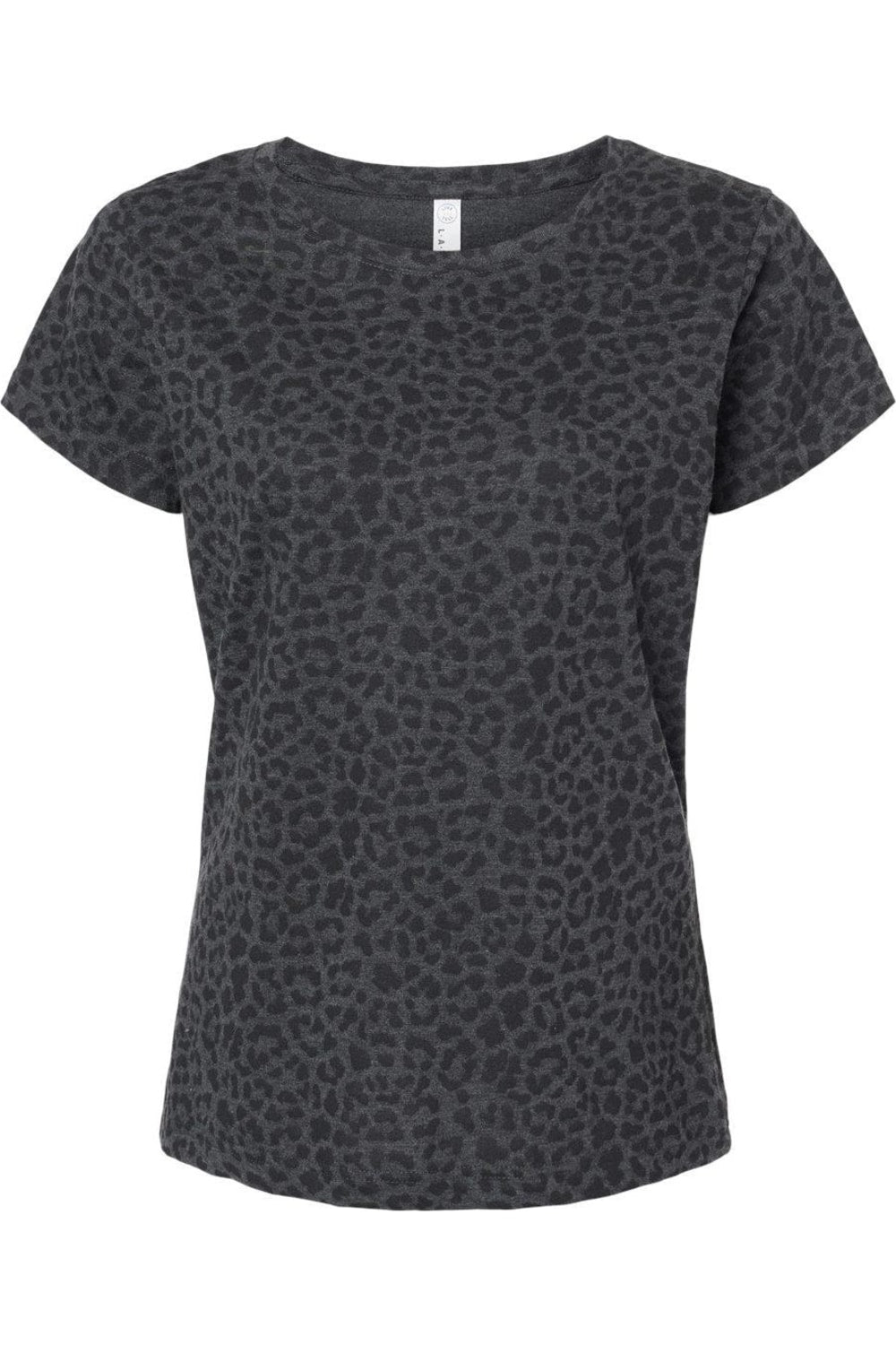 

Женская футболка LAT Fine Jersey, цвет black leopard