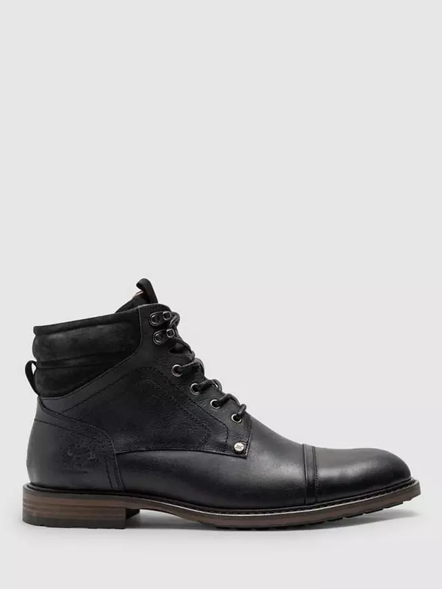 

Ботинки Rodd & Gunn Dunedin Leather Military, цвет onyx/wash