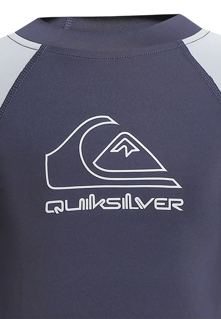Футболка с длинным рукавом, детская, On Tour Quiksilver, чернильный — фото 3