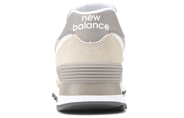 Беговые кроссовки (WMNS) New Balance 574 'Beige Grey White', кремовый — фото 4