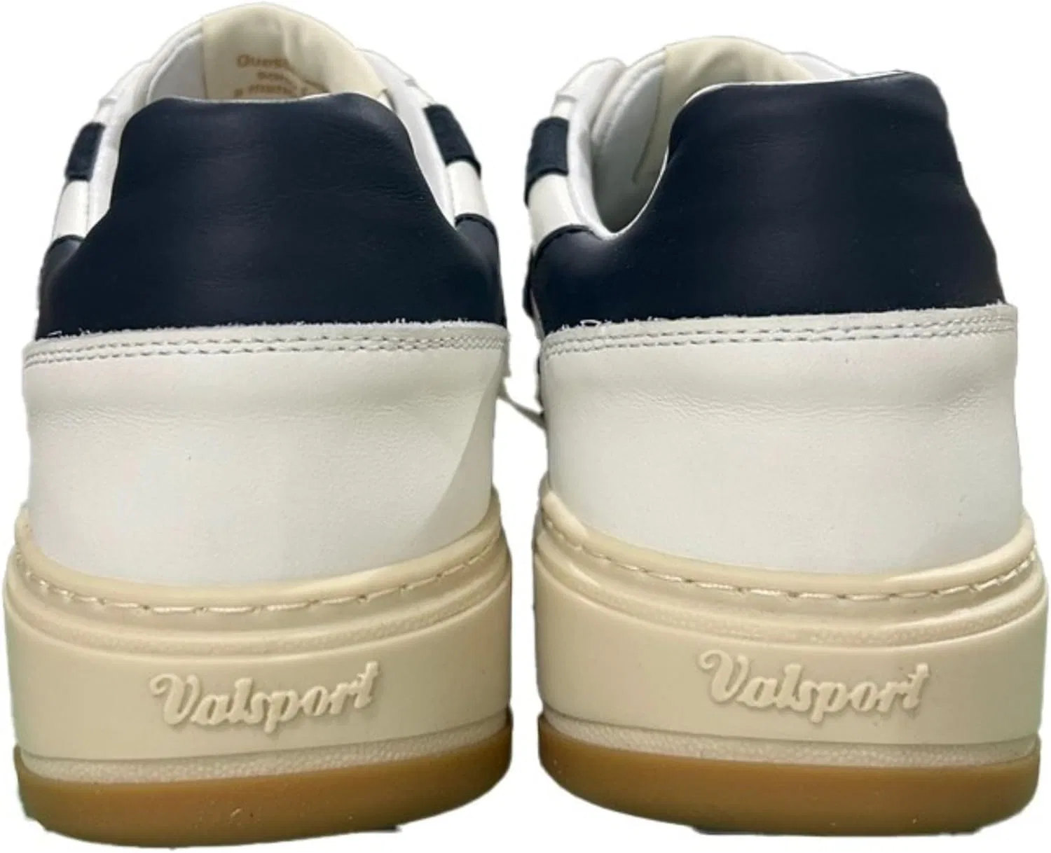 Мужские повседневные кожаные кроссовки Valsport Hype Classic Vh2509m, белые/синие — фото 3