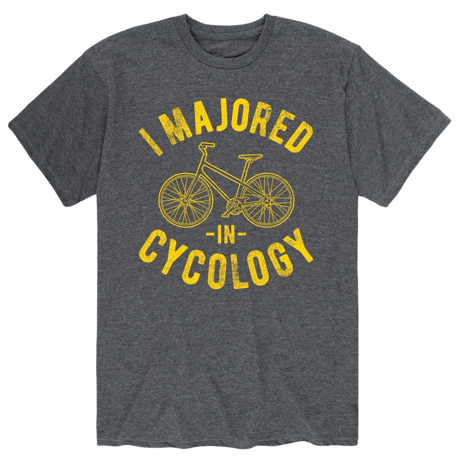 

Мужская футболка I Majored In Cycology Licensed Character
