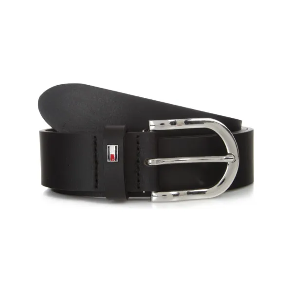 

Новый кожаный ремень Danny Tommy Hilfiger, черный