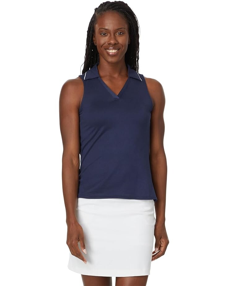 

Поло SKECHERS Pickleball Godri Swift Sleeveless, темно-синий