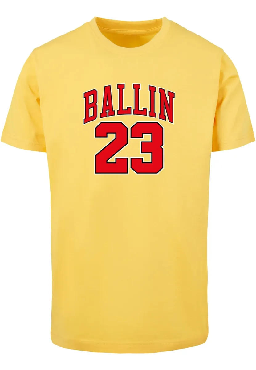 

Футболка Mister Tee "Mister Tee Мужская футболка Ballin 23" Mistertee, желтый