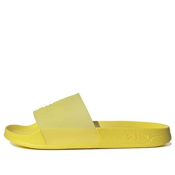 

Тапочки оригиналы adilette lite slides Adidas, желтый