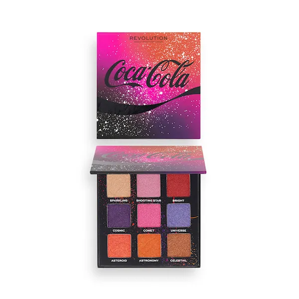 

Мини-палитра теней для век Coca Cola Starlight Mini Palette Revolution, 1 UD