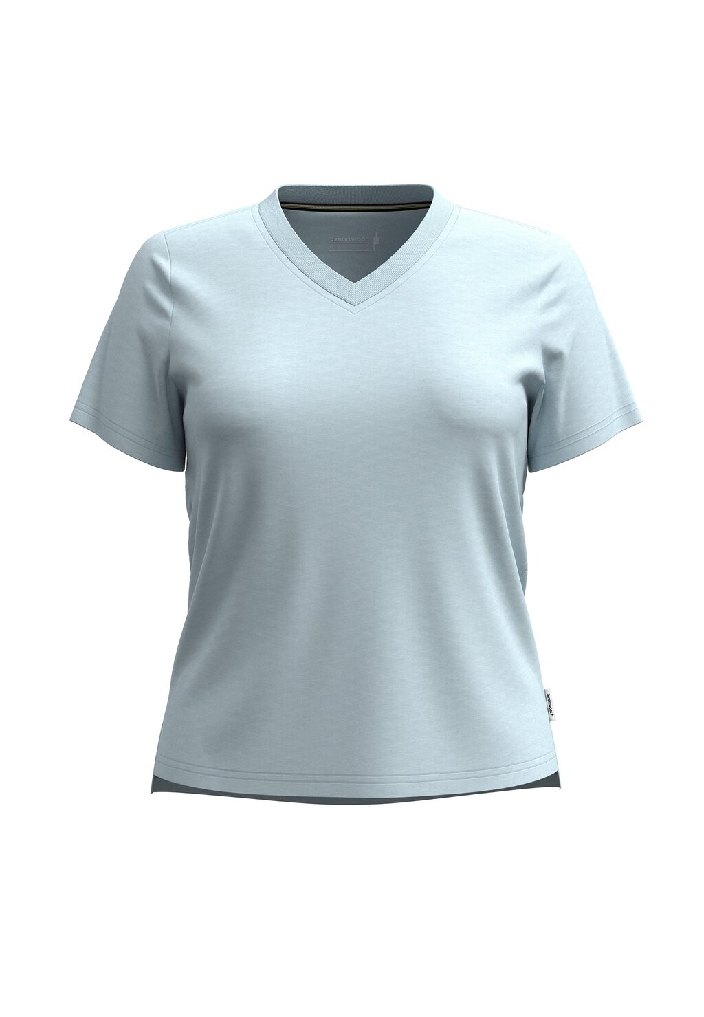 

Базовая футболка PERFECT V-NECK SHORT SLEEVE Smartwool, светло-голубой