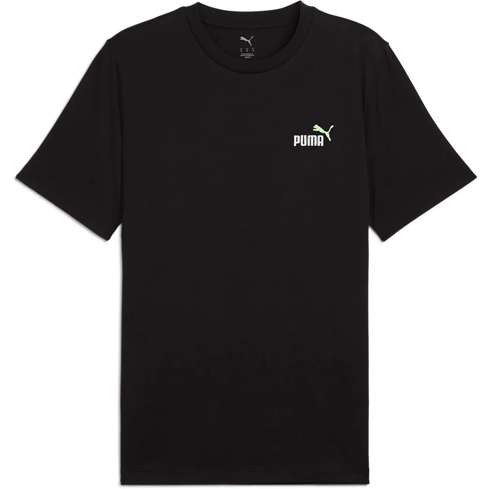 

Футболка с коротким рукавом Puma Ess 2 Color Small Nº1 Logo, черный