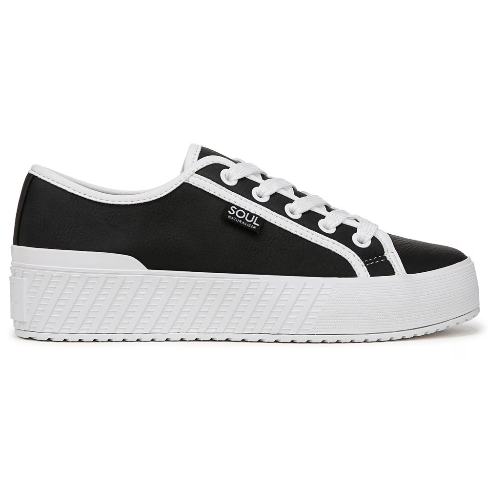 Кроссовки на шнуровке Iliana от Soul Naturalizer, black faux leather — фото 2