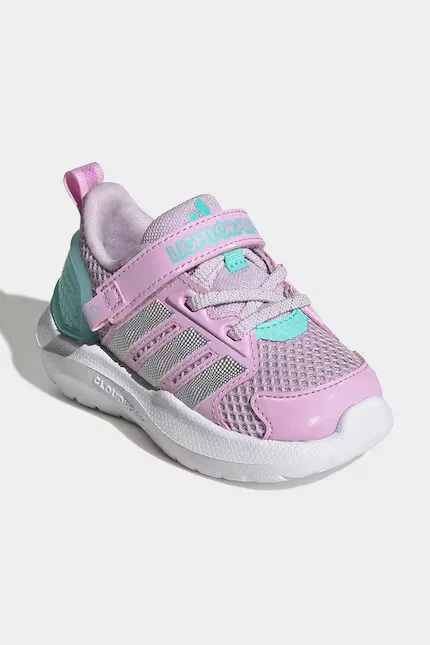 Кроссовки детские LIGHTORAMA RNR Adidas, розовый — фото 2