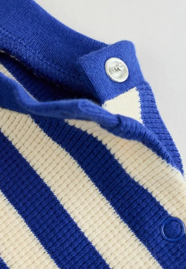 Шорты с длинным рукавом стандартного кроя Next, Blue Stripe — фото 4