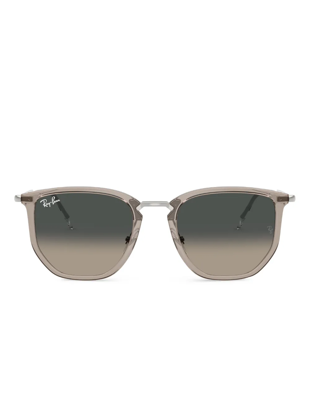 

Солнцезащитные очки в геометричной оправе Ray-Ban, серый