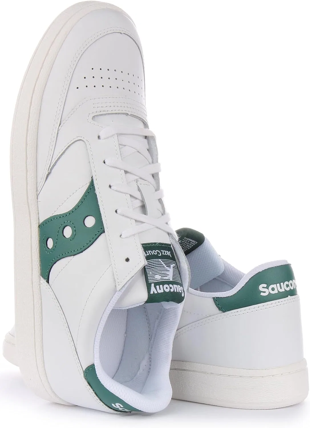Кроссовки Saucony Unicony Jazz Court Trainers для мужчин и женщин, White — фото 4