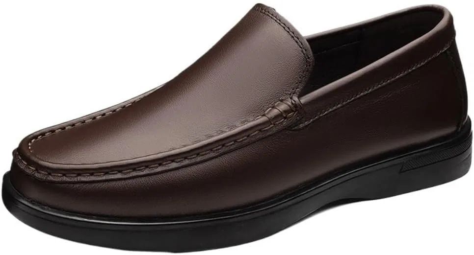 Лоферы кожаные Vintage Brown UOPYNE