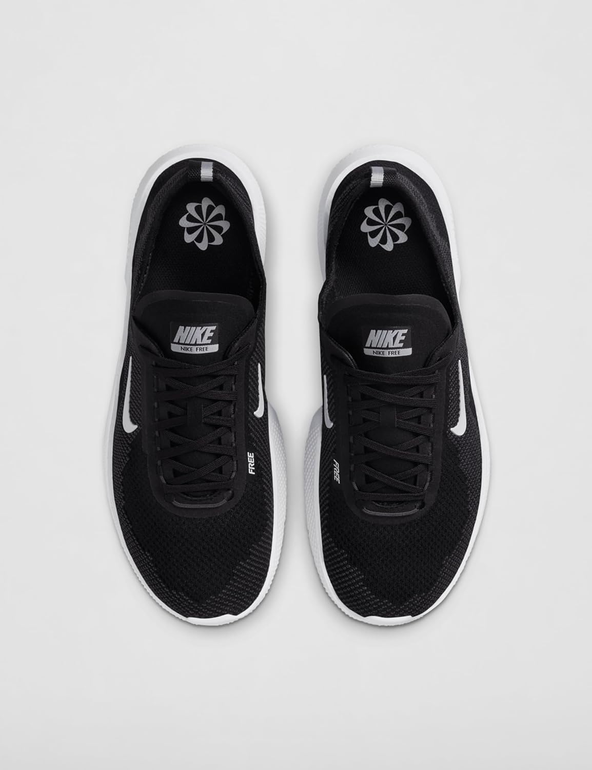 Мужские тренировочные/спортивные кроссовки Nike Free 2025, белый/черный — фото 4
