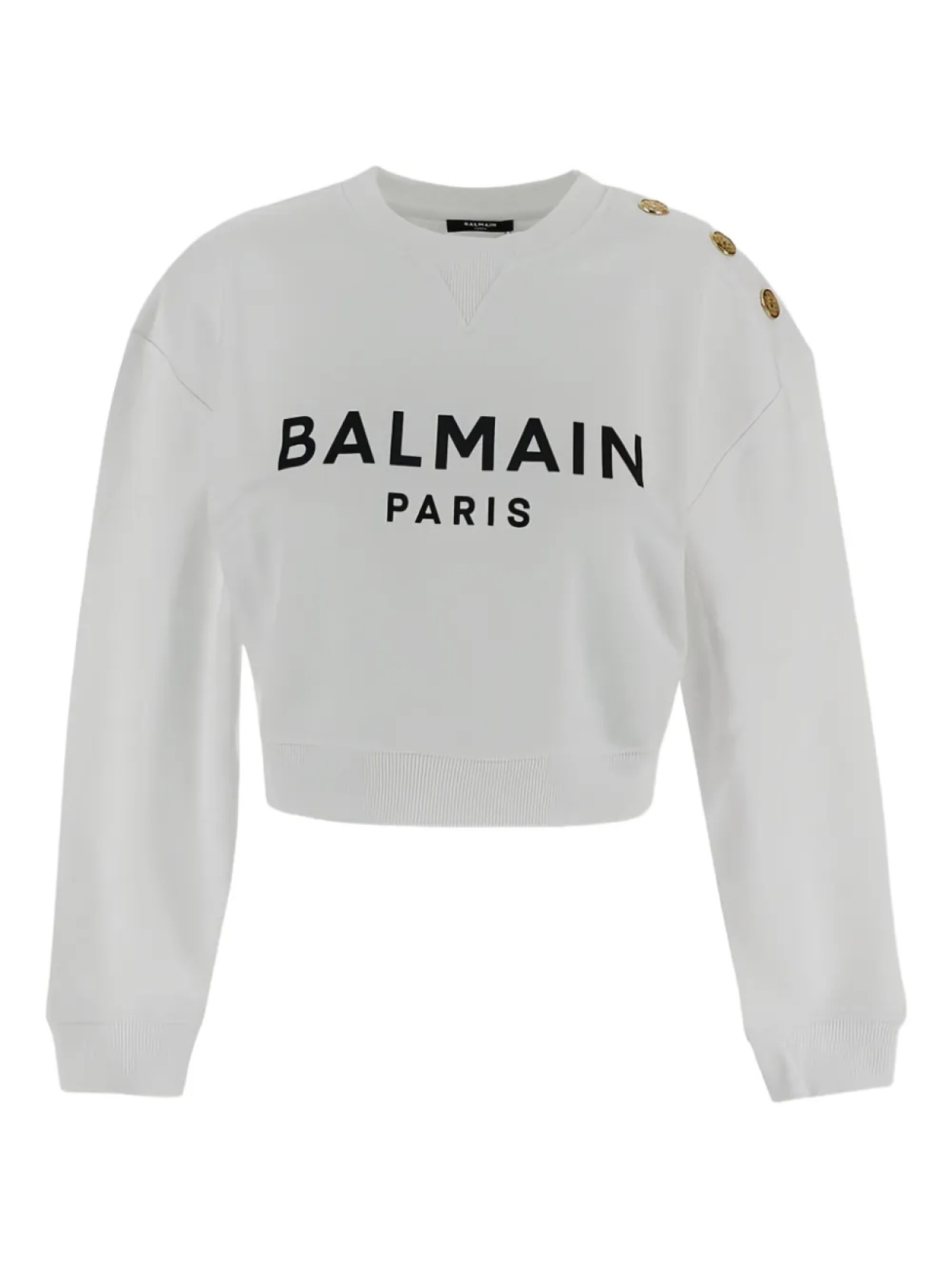 

Толстовка с логотипом Balmain, белый