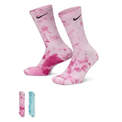 

Носки Nike Everyday Plus Cushioned Crew (2 шт), разноцветный