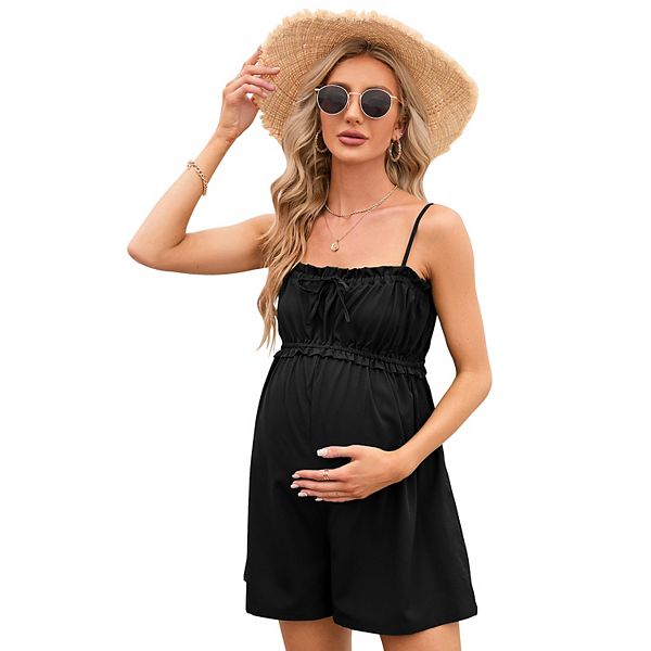 

Женский водолазка свитер облегающий длинный рукав ребристый свитер-платье миди Kojooin, Black