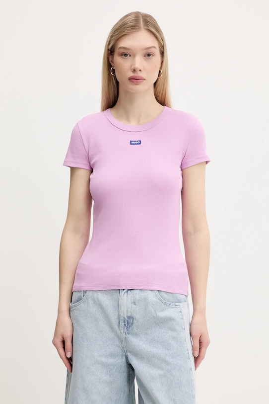 

Футболка HUGO Blue easy tee_b, фиолетовый
