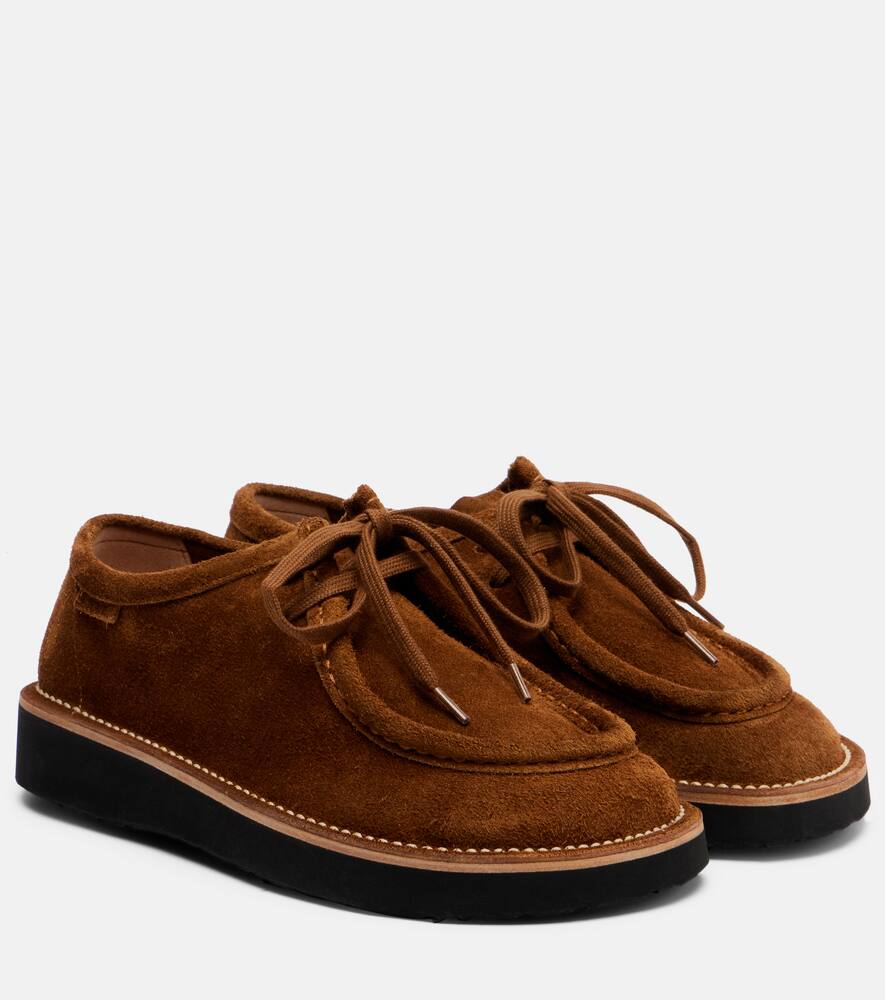 Замшевые дерби Фаро Loewe, Brown