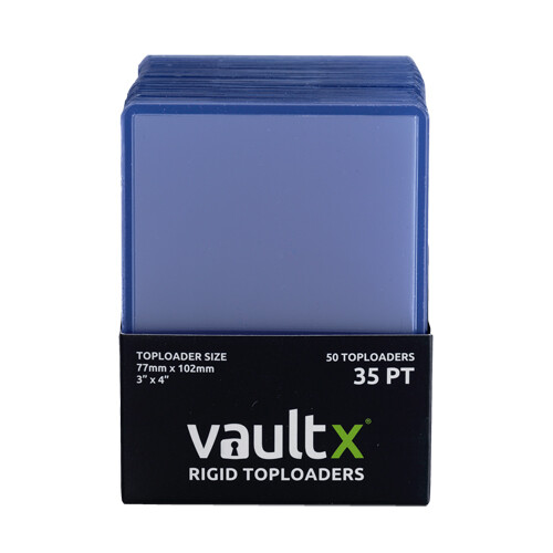 

Чехол для карточек Vault X – Rigid Toploaders 35Pt (50 Pack)