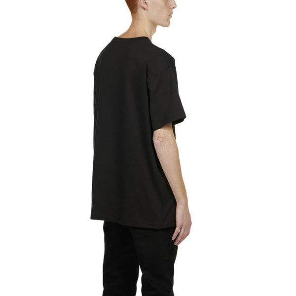 Футболка homme embroidered logo printing short sleeve black Dior, черный — фото 4