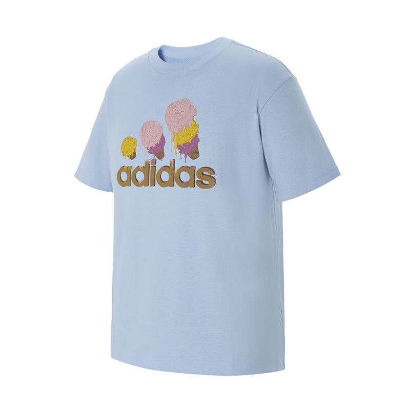 

Adidas Футболка Unisex глянцевая отделка blue, Синий, Adidas Футболка Unisex глянцевая отделка blue