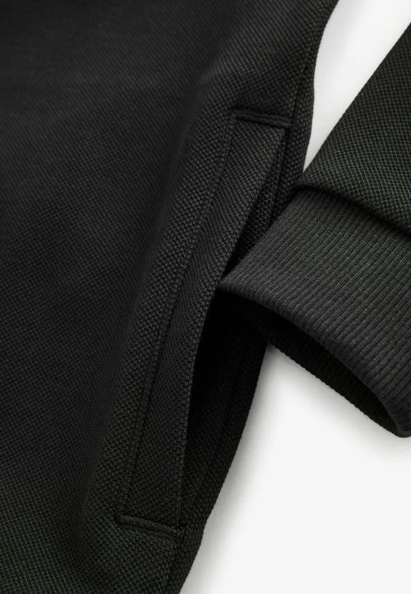 Стильная толстовка на молнии стандартного кроя Next, Black — фото 4